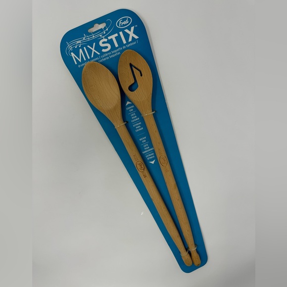 Mix Stix! For Rockin’ Cooks, drum sticks, spoons, drummer, musician, band, chef‎ - Picture 1 of 6